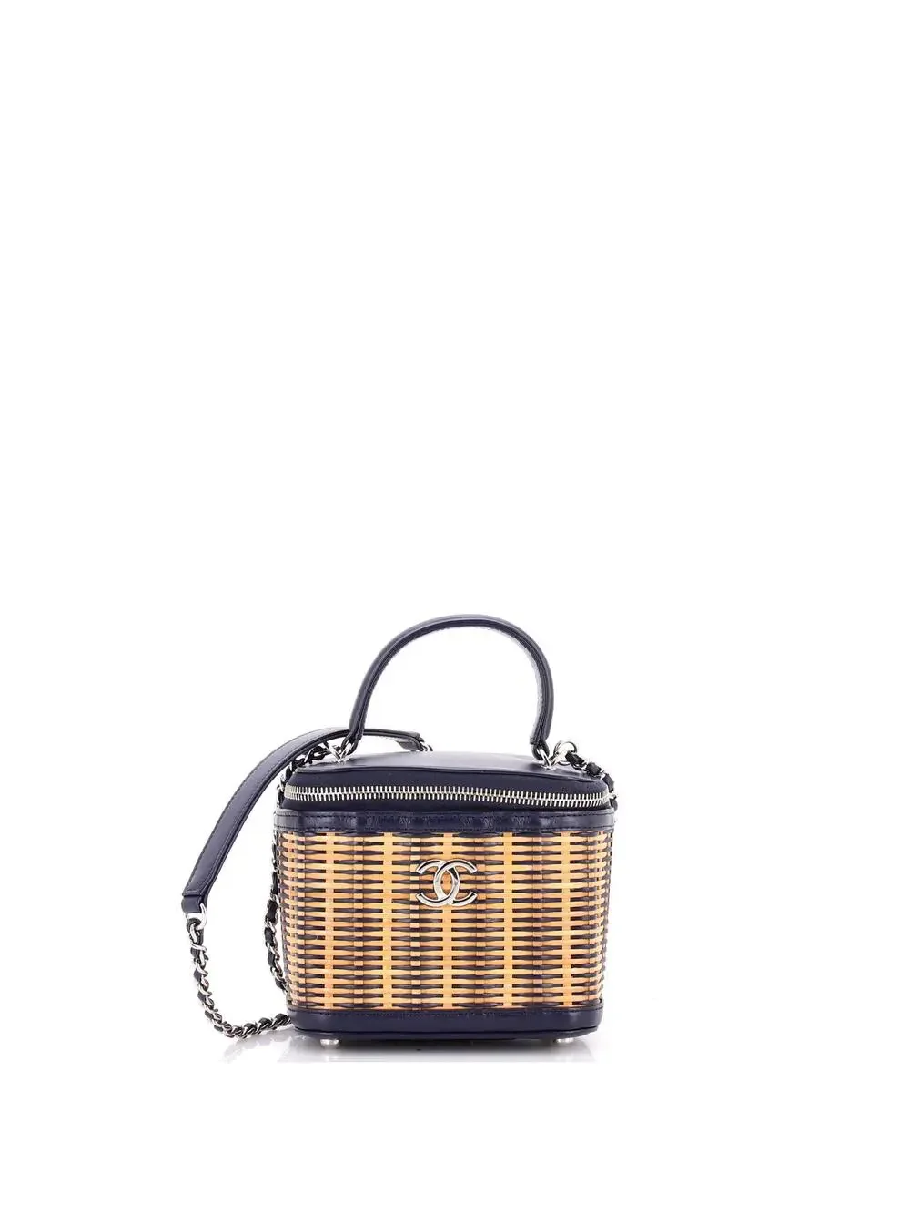 Chanel Take Away Vanity Case Rattan And #292053C43B